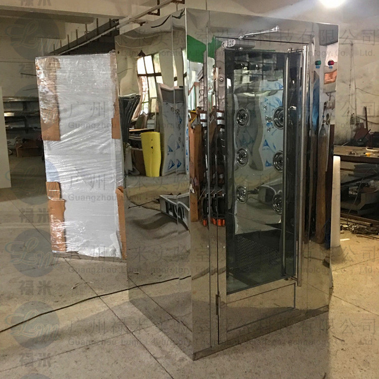 鏡面不銹鋼風淋室